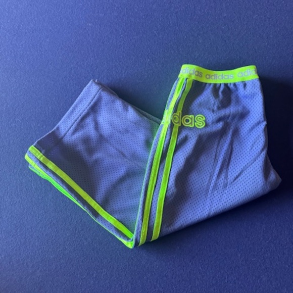 Adidas Purple And Green Tracksuit Matching Set Girls Size S - Picture 4 of 6